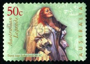 8493592-australia--circa-2004-stamp-printed-by-australia-shows-dame-joan-sutherland-opera-singer-circa-2004